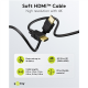 Goobay 80105 Soft HDMI High-Speed Cable with Ethernet | Soft | 5 m