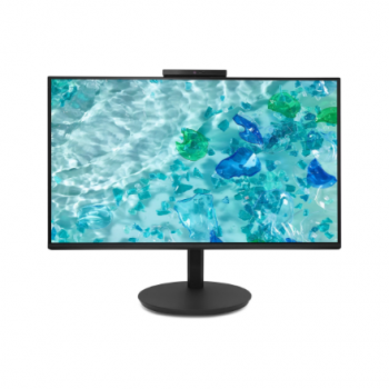 Acer 60cm 23.8'' FHD ZeroFrame IPS 120Hz 16:9 1ms(VRB) 250nits VGA HDMI DP MM Audio In/Out Adj.WebCam 5M/Mic array AdaptiveSync EU Black H.c | Acer