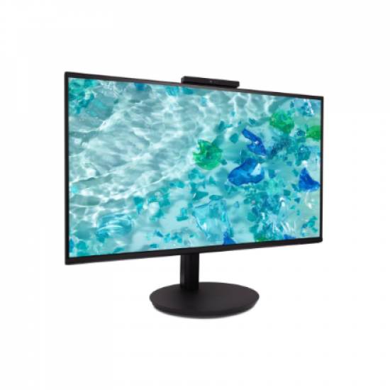 Acer 60cm 23.8'' FHD ZeroFrame IPS 120Hz 16:9 1ms(VRB) 250nits VGA HDMI DP MM Audio In/Out Adj.WebCam 5M/Mic array AdaptiveSync EU Black H.c | Acer