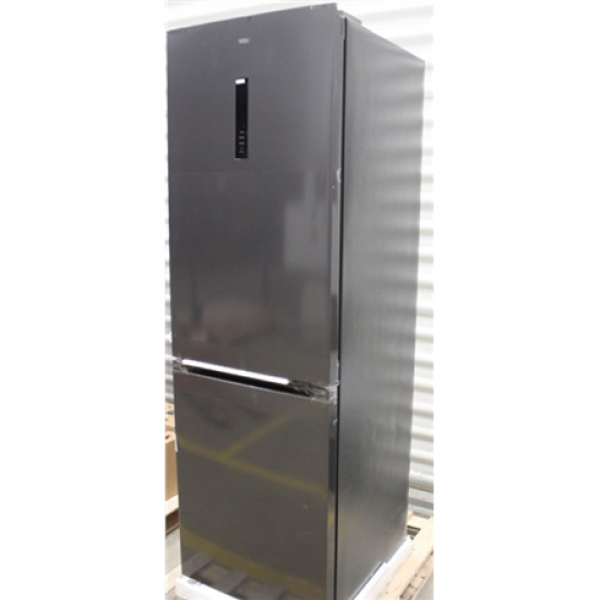 SALE OUT. TCL Refrigerator | RP340BSD1 | Energy efficiency class D | Free standing | Combi | Height 185 cm | No Frost system | Fridge net capacity 223 L | Freezer net capacity 117 L | Display | 35 dB | Grey | DAMAGED PACKAGING, DENT ON DOOR AND TOP