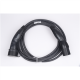 Evaka EV Charging Cable Type 2-Type 2, 22 kW, 32 A, 5 x 6 mm2, 1 x 0.5 mm2, 7 m | ITGAM3872 | Black