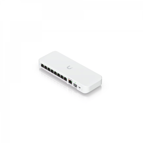 Ubiquiti Flex 2.5G | Flexible, 8-port 2.5 GbE switch | Desktop | Managed | 10 Gbps (RJ-45) ports quantity 1 | SFP+ ports quantity 1