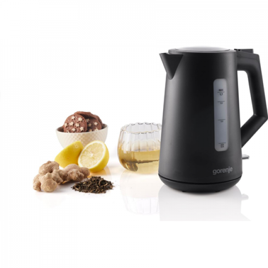 Gorenje K17OPB Kettle, Electric, Capacity 1.7 L, Power 2200 W, Black | Gorenje