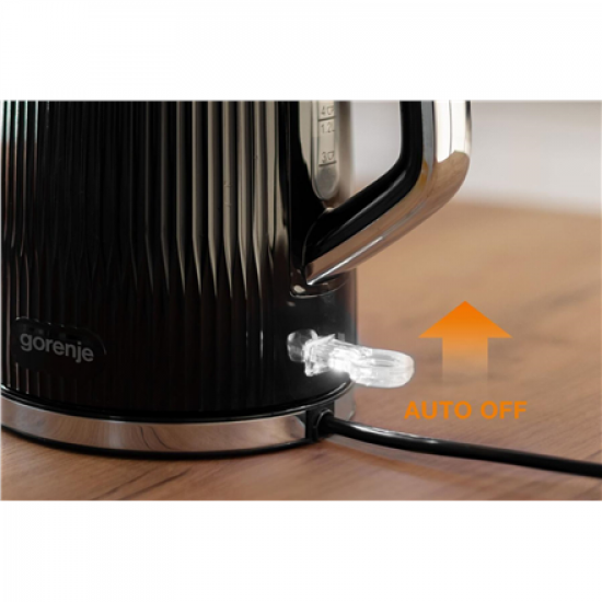 Gorenje K17DPB Kettle, Electric, Capacity 1.7 L, Power 2200 W, Black | Gorenje