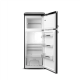 ETA Refrigerator | ETA253890020EN Storio Retro | Energy efficiency class E | Free standing | Combi | Height 148.2 cm | Fridge net capacity 170 L | Freezer net capacity 45 L | 38 dB | Black