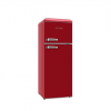 ETA Refrigerator | ETA253490030EN Storio Retro | Energy efficiency class E | Free standing | Height 148.2 cm | Double Door | Fridge net capacity 170 L | Freezer net capacity 45 L | Red | 38 dB