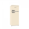 ETA Refrigerator | ETA253390040EN Storio Retro | Energy efficiency class E | Free standing | Height 148.2 cm | Double Door | Fridge net capacity 170 L | Freezer net capacity 45 L | 38 dB | Beige