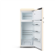 ETA Refrigerator | ETA253390040EN Storio Retro | Energy efficiency class E | Free standing | Height 148.2 cm | Double Door | Fridge net capacity 170 L | Freezer net capacity 45 L | 38 dB | Beige