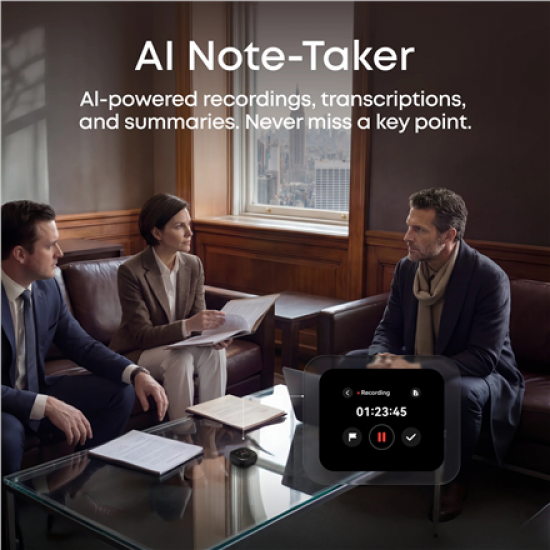 Anker Soundcore Wireless Earbuds | Liberty 5 Pro Max | Bluetooth | In-Ear | Microphone | Black | Noise canceling | Noise reduction