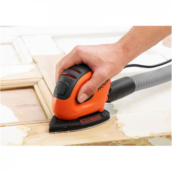 Black&Decker Sander BEW230BC-QS 55W MOUSE + 15 Acc. + Softbag