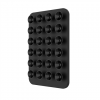 Fixed | MagSafe Holder With Suction Cups | MagMate | Apple | iPhone 12 and newer, or any phone with a MagSafe case | Liquid Silicone | Black