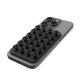 Fixed | MagSafe Holder With Suction Cups | MagMate | Apple | iPhone 12 and newer, or any phone with a MagSafe case | Liquid Silicone | Black