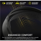Corsair Gaming Headset | HS35 v3 | Bluetooth | Over-Ear | Microphone | Carbon | Wireless