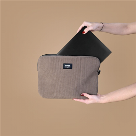 PORT DESIGNS MILANO II ECO SLEEVE 13/14 DESERT BROWN