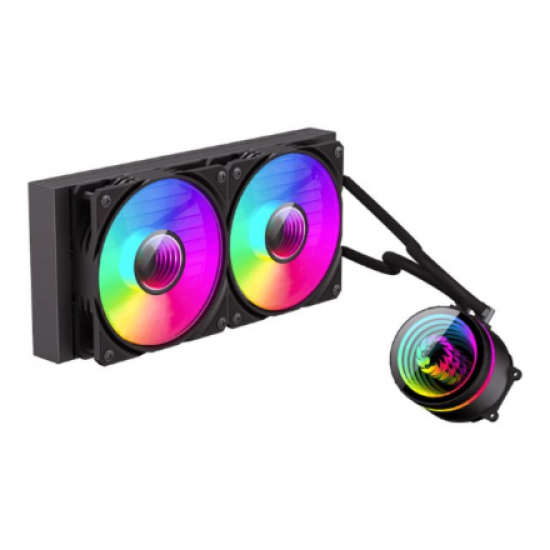 Gamemax CPU Liquid Cooler | ICEBURG 240 INFINITY | Black