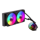 Gamemax CPU Liquid Cooler | ICEBURG 240 INFINITY | Black