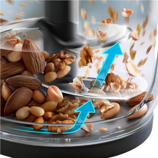 Philips HR1503/00 Series 3000 Chopper, 2 L, Stainless Steel