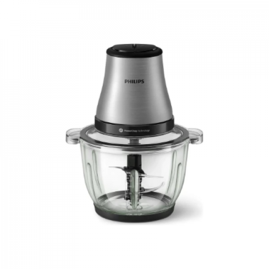 Philips HR1503/00 Series 3000 Chopper, 2 L, Stainless Steel