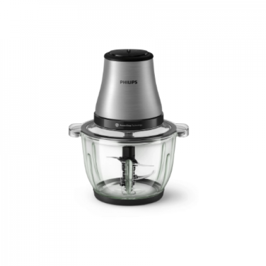 Philips HR1503/00 Series 3000 Chopper, 2 L, Stainless Steel