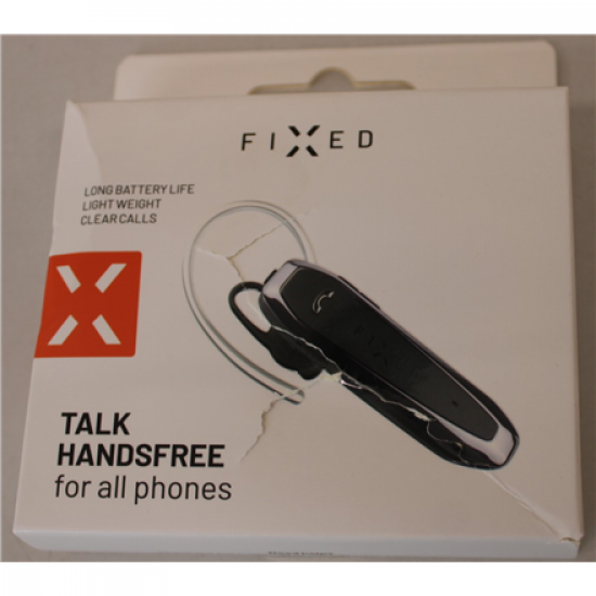 SALE OUT. | Fixed Talk 2 | Hands free device | 13.2 g | Black | DAMAGED PACKAGING