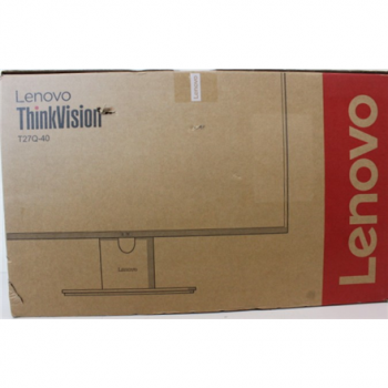 SALE OUT. Lenovo ThinkVision T27Q-40 27 2560x1440/HDMI/3Y Warranty | SALE OUT. Lenovo | T27Q-40 | 27 
