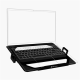 Arozzi | Alzare AZ-ALZARE-LH-BK | Adjustable | Laptop Holder | Black | 18 
