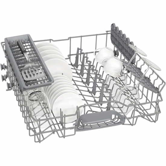 Bosch SMU2HTW08E Dishwasher, Built-in, C, Width 60 cm, Display 13 place settings, White
