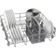 Bosch SMU2HTW08E Dishwasher, Built-in, C, Width 60 cm, Display 13 place settings, White