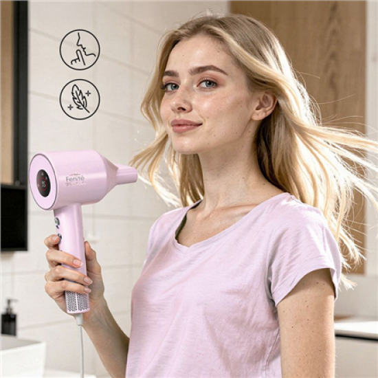 ETA Hair dryer | Fenité Pastels ETA831990000 | 1600 W | Number of temperature settings 3 | Ionic function | Light Pink | Diffuser nozzle