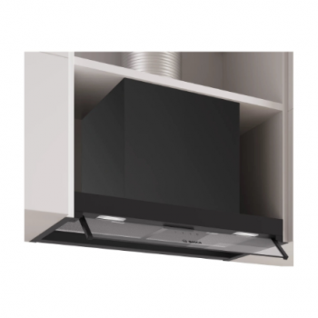 Bosch DBB65CC60 Built-in Extractor Hood, B, Width 60 cm, Max extraction power 582 m3/h, Matte Black