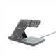 Gembird TA-WPC31A-01-BK 3-in-1 foldable wireless charger stand, 15 W, Apple watch, black | Gembird