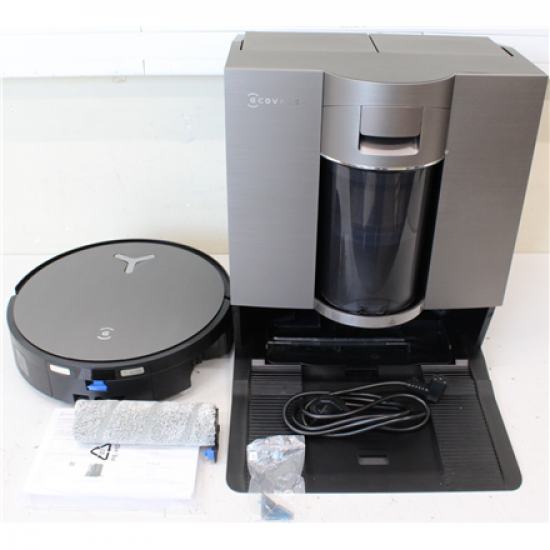 SALE OUT. Ecovacs DEEBOT X11 OMNICYCLONE EU Vacuum & mop, Wet&Dry,with new bagless All-in-One OmniCyclone station, Black (with brown shimmer | Ecovacs Robot Vacuum Cleaner with New Bagless All-in-One OmniCyclone Station | DEEBOT X11 OMNICYCLONE EU | Wet&D