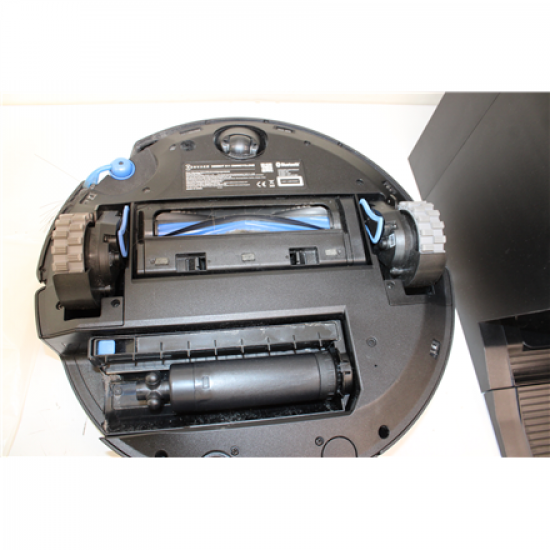 SALE OUT. Ecovacs DEEBOT X11 OMNICYCLONE EU Vacuum & mop, Wet&Dry,with new bagless All-in-One OmniCyclone station, Black (with brown shimmer | Ecovacs Robot Vacuum Cleaner with New Bagless All-in-One OmniCyclone Station | DEEBOT X11 OMNICYCLONE EU | Wet&D
