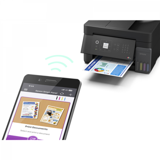 Epson EcoTank | L5390 | Inkjet | Colour | Multifuction Printer | A4 | Wi-Fi | Black