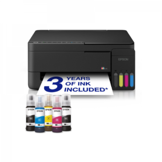 Epson EcoTank | L3352 | Inkjet | Colour | Multifuction Printer | A4 | Wi-Fi | Black