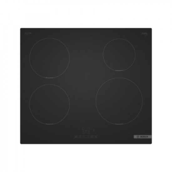 Bosch PIE61ABB5E Hob, Induction, Number of burners/cooking zones 4, 60 cm, Black | Bosch
