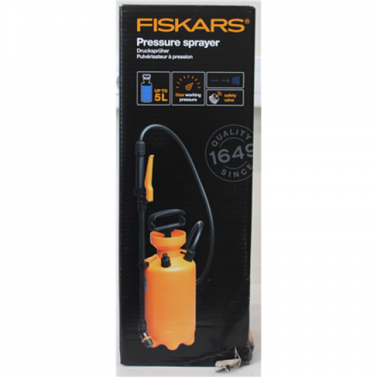 SALE OUT. | Fiskars Pressure Sprayer, 5 L | DAMAGED PACKAGING