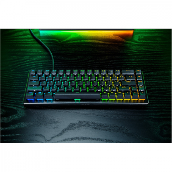 Razer Hall Effect Magnetic Esports Keyboard | Huntsman V3 HE Magnetic Mini 65% 8KHz | Keyboard | Wired | US | Razer Hall Effect Magnetic Switches