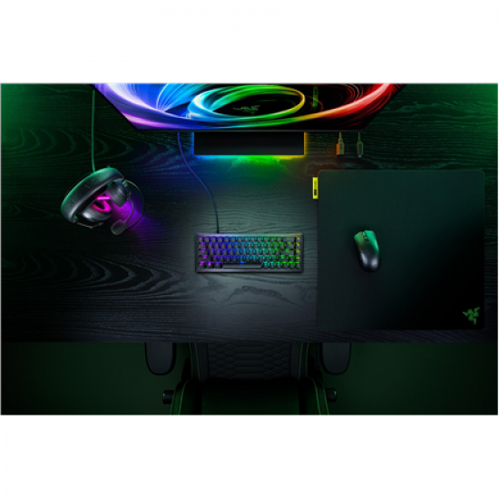 Razer Hall Effect Magnetic Esports Keyboard | Huntsman V3 HE Magnetic Mini 65% 8KHz | Keyboard | Wired | US | Razer Hall Effect Magnetic Switches