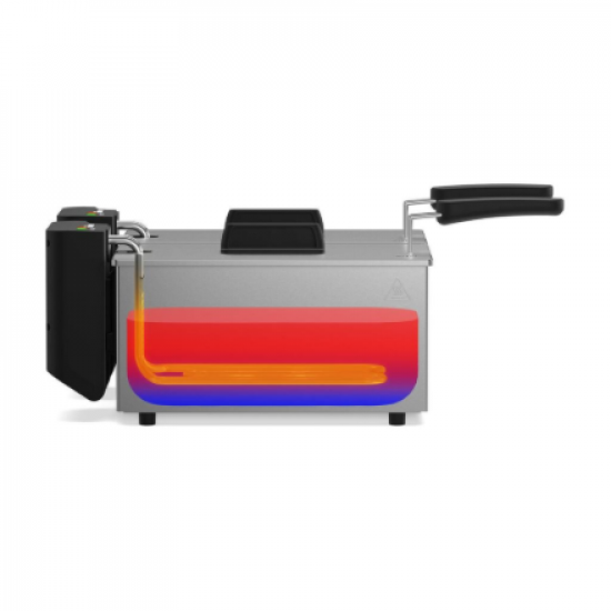 Tristar Double deep fryer | FR-9342 | Power 3600 W | Capacity 6 L | Silver