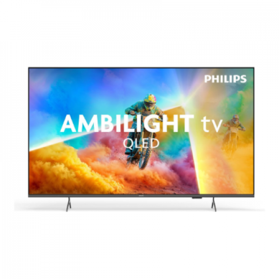 Philips QLED Ambilight TV | 65PQS8501/12 | 65 | Smart TV | Titan OS | 4K UHD | Black