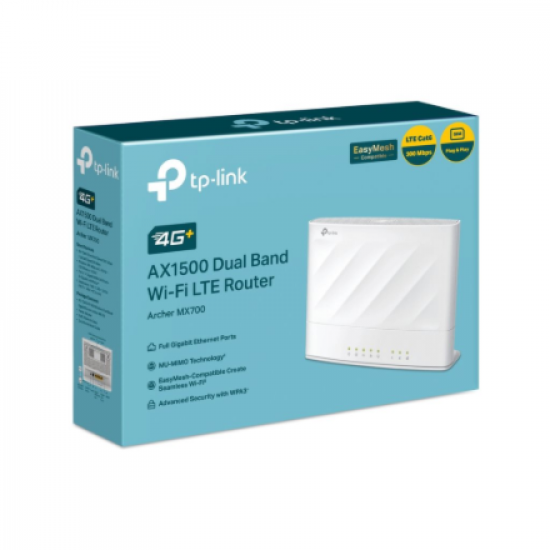 TP-LINK Archer MX700 4G+ AX1500 Dual Band Wi-Fi LTE Router | TP-LINK
