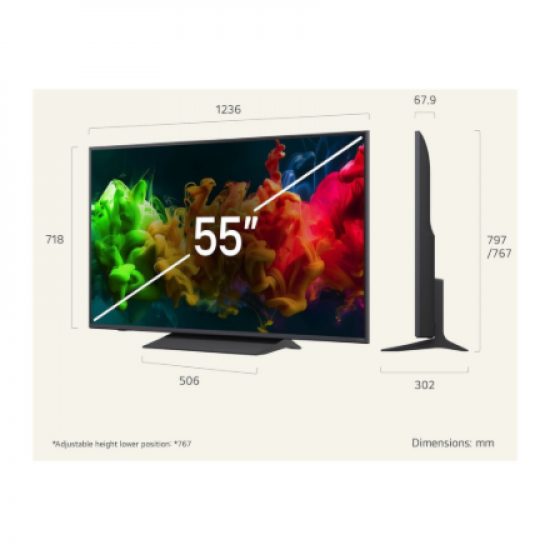 LG 55QNED8EB3B 55