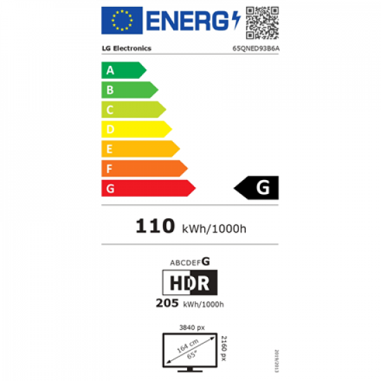 LG 65QNED93B6A 65
