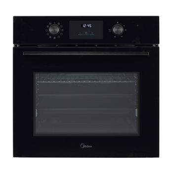 Midea MBO65M80M1-BK Oven, Built-in, Electric, Width 59.5 cm, Touch Display, Black