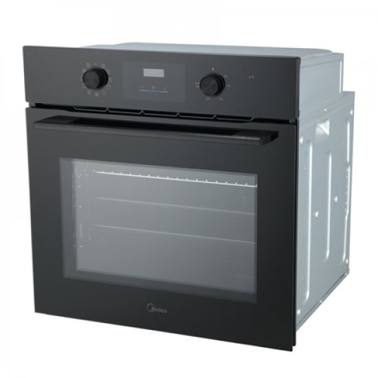 Midea MBO65M80M1-BK Oven, Built-in, Electric, Width 59.5 cm, Touch Display, Black