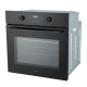 Midea MBO65M80M1-BK Oven, Built-in, Electric, Width 59.5 cm, Touch Display, Black