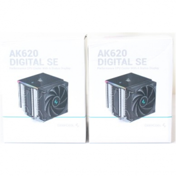 SALE OUT. Deepcool AK620 DIGITAL SE CPU Air Cooler | Deepcool CPU Air Cooler | AK620 Digital SE | Black | DAMAGED PACKAGING