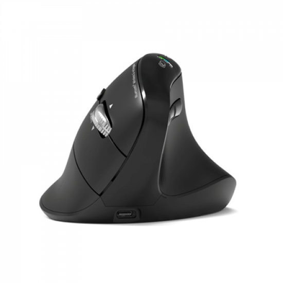 PORT CONNECT Mouse | ERGO AUDITOR | Wireless | Bluetooth, 2.4 GHz | Black