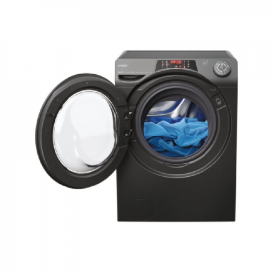 Candy RO4476DWMRR7/1-S Washing Machine, A, Front loading, Capacity 7 kg, Depth 45.4 cm, 1400 RPM, Anthracite | Candy